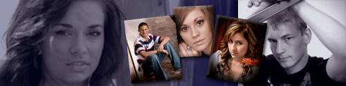 senior image collage