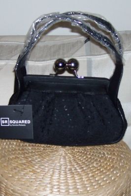 Sondra Roberts Hand-Held Cotton Eyelet-50% off Final Sale