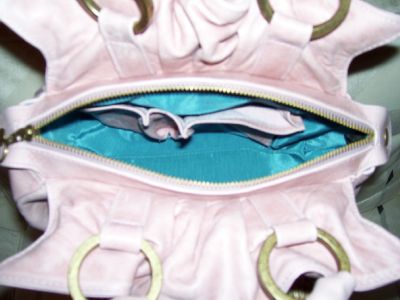 JISU Small Ruched Carry All -Pink