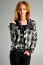 Luluvia Tweed Flannel Jacket
